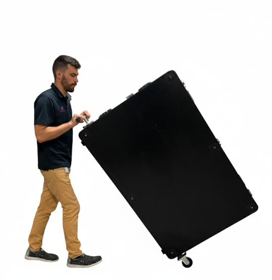 Isolated Display Cases Image