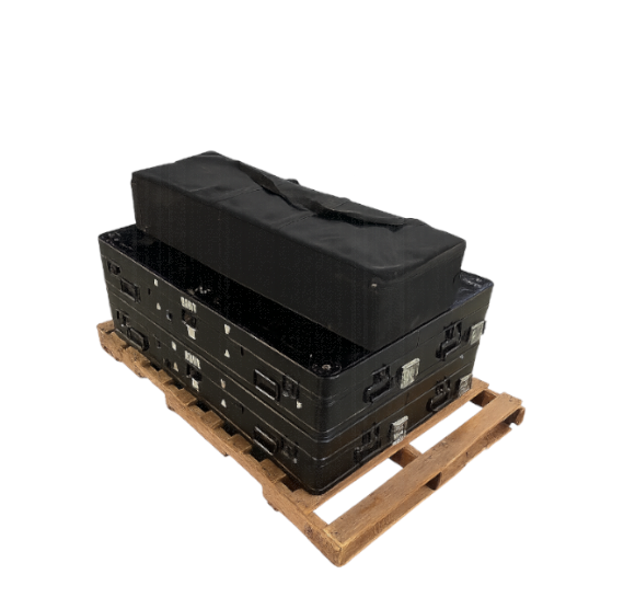 A Portable Display Package Packed Up Image