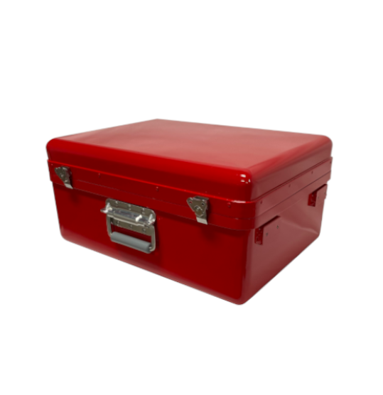 Red Painted Aluminum Case Image