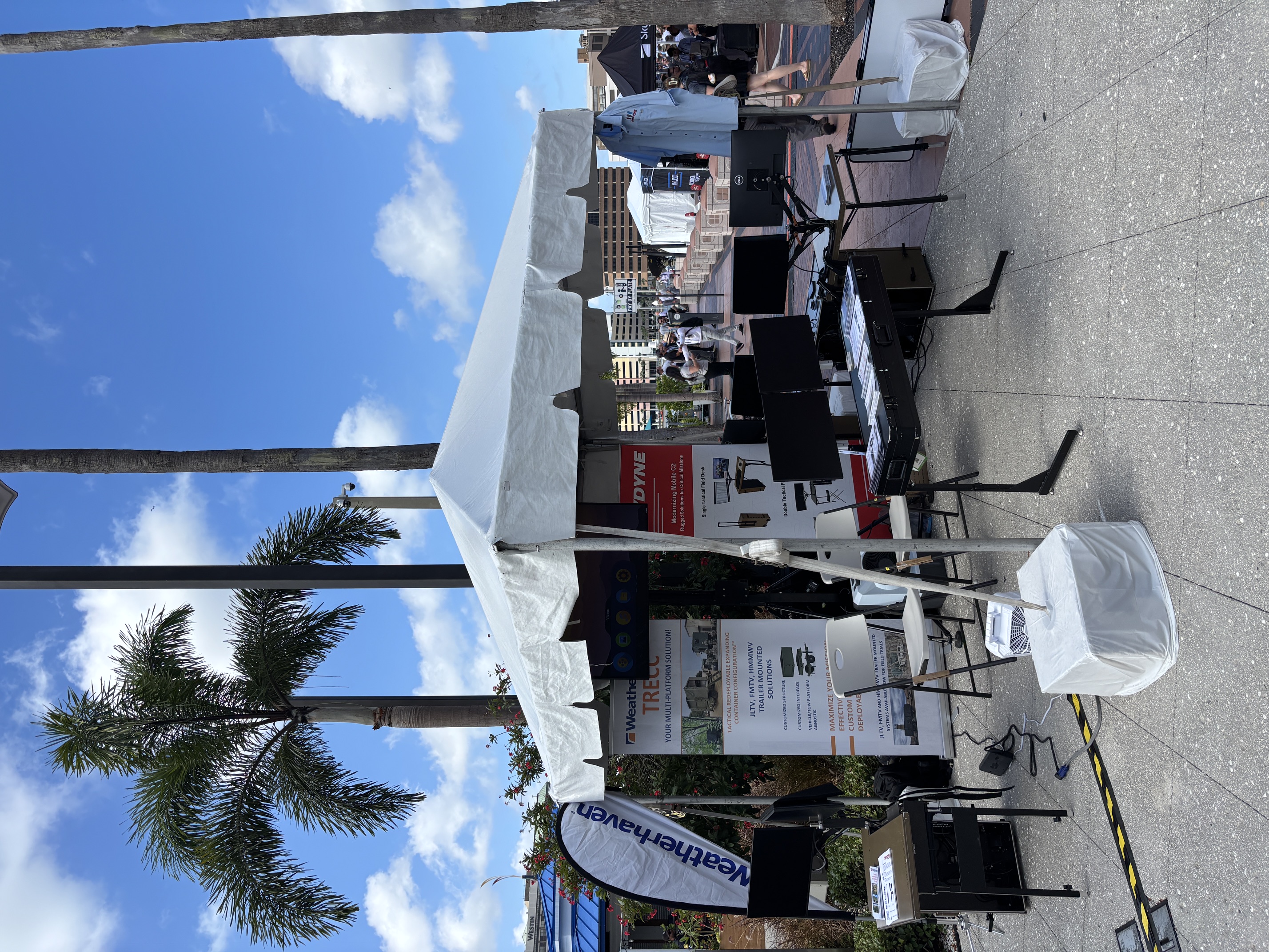 SOF Week 2026 Weatherhaven booth display